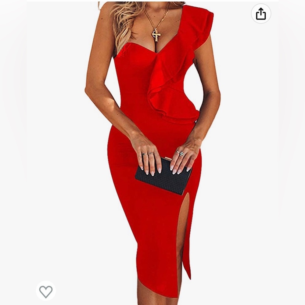 One Shoulder Sleeveless Bandage Dress